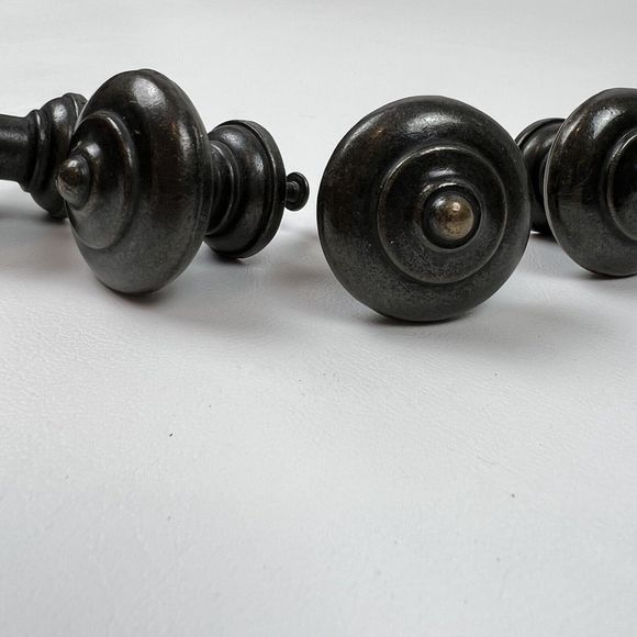 Hardware Knobs Handles Brush Oil Rubbed Bronze Kitchen Bath Cabinet Set of 4 - Picture 5 of 6